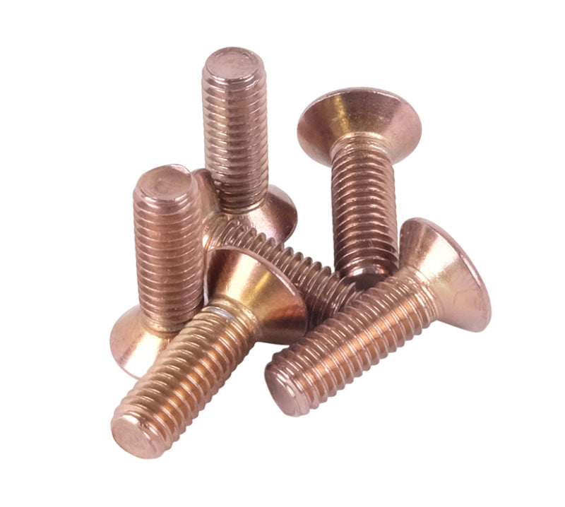 NRG Steering Wheel Screw Upgrade Kit (Conical) - Rose Gold - 0