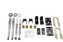 Belltech LOWERING KIT 14 Chev/GM Silverado/Sierra Std Cabs 2WD 0in to -4in Front/7in Rear with Shock-1