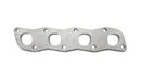 Vibrant T304 SS Exhaust Manifold Flange for Nissan KA24 motor 3/8in Thick-3