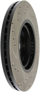 StopTech 06-07 350Z / 05-07 G35 exp Sport/ 06-07 G35X SportStop Slotted & Drilled Front Left Rotor-2