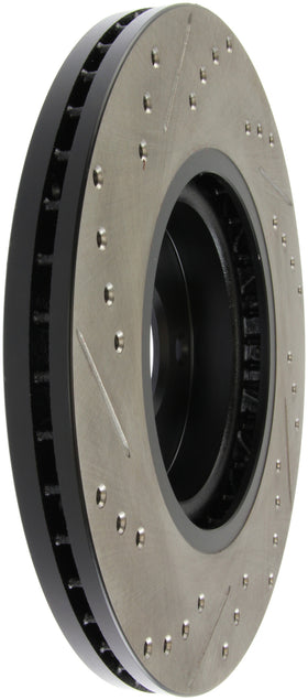 StopTech 06-07 350Z / 05-07 G35 exp Sport/ 06-07 G35X SportStop Slotted & Drilled Front Left Rotor - 0