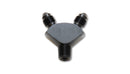 Vibrant -3AN x -3AN x 1/8in NPT Y-Adapter Fitting - Aluminum-2