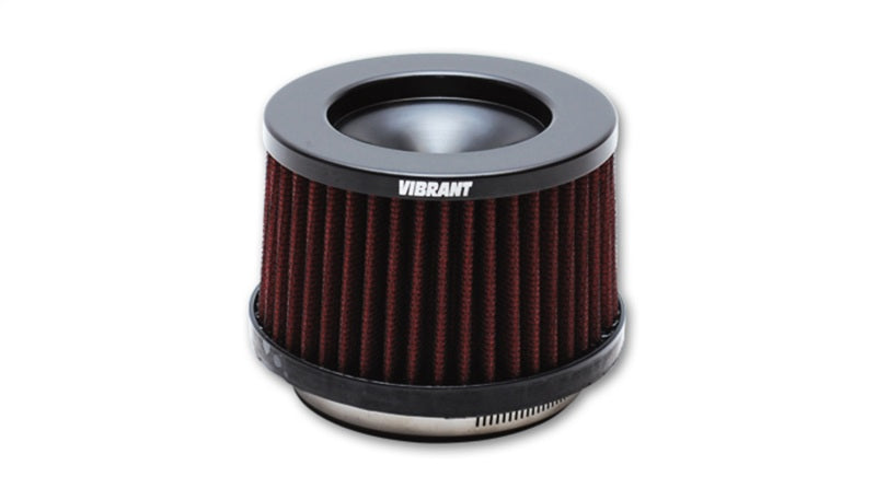 Vibrant The Classic Perf Air Filter 4.75in O.D. Cone x 3-1/2in Tall x 3in inlet I.D. Turbo Outlets - 0