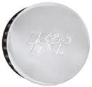 K&N 1.5in Flange ID x 3in OD x 2.5in H Chrome Finish Rubber Base Crankcase Vent Filter-14