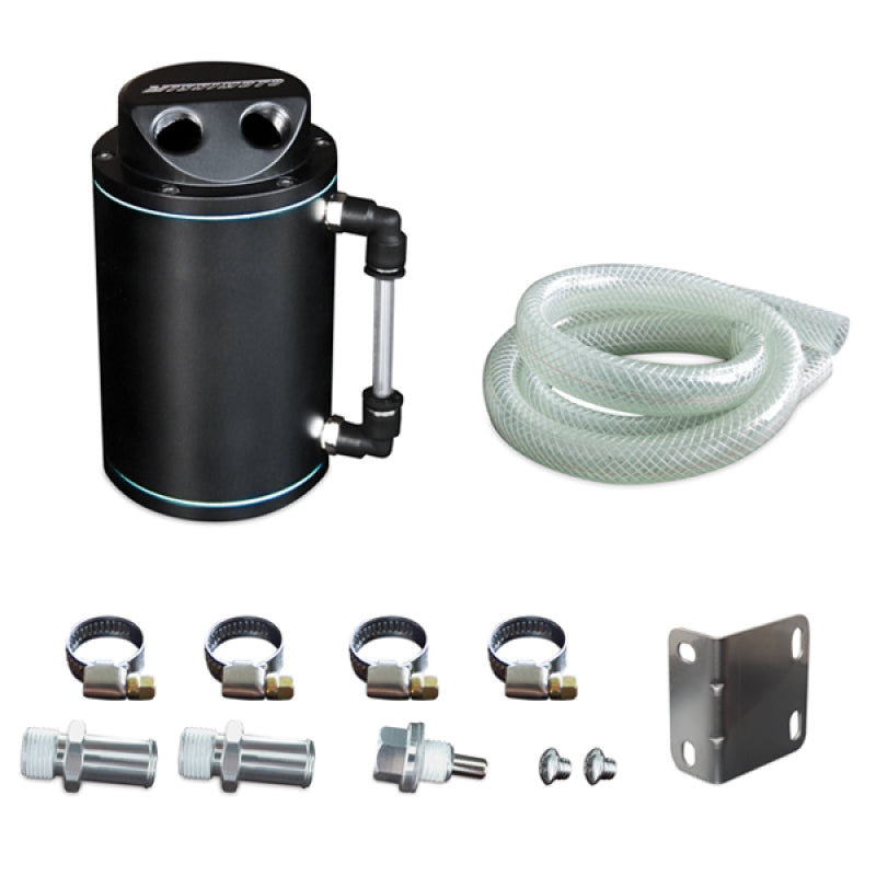 Mishimoto Black Oil Catch Can - 0