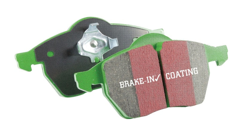 EBC 01-04 Mazda Protege 2.0 (Rear Drums) Greenstuff Front Brake Pads