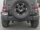 aFe Rebel Series 2.5in 409 SS Axle-Back Exhaust w/Polished Tips 07+ Jeep Wrangler (JK) V6 3.6L/3.8L-4
