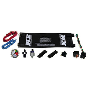 Nitrous Express Heavy Duty Fully Automatic Bottle Heater (6AN) w/Gauge - 0