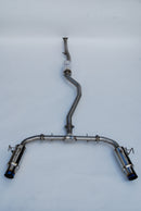 Invidia 2022+ Honda Civic Si (1.5T) 70mm N1 Cat Back Exhaust - Burnt TI Tips-5