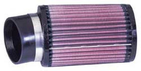 K&N Filter Universal Filter Round Straight 2.75in Flange ID / 4in OD / 6in Height / 20 deg Angle - 0