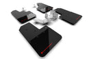 Rally Armor 21-25 Ford Bronco (Plstc Bmpr - NO Rptr/Sprt - NO RR/RB) Blk Mud Flap w/Red Logo-1