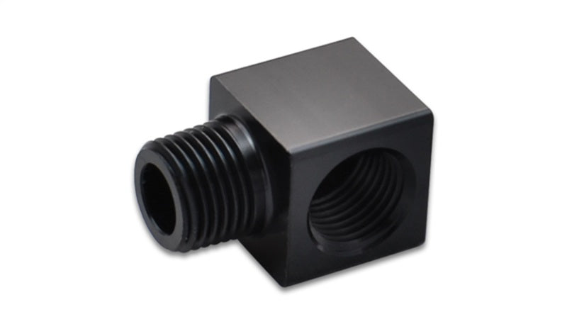 Vibrant 1/8in NPT Female x 1/8in NPT Male 90 Deg Adapter Fitting - 0