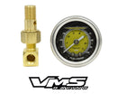 100 PSI Liquid Filled Fuel Pressure Gauge 0-100 PSI WITH Adapter for HONDA/ACURA engines-7
