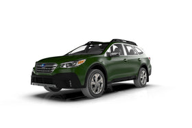 Rally Armor 20-25 Subaru Outback Black UR Mud Flap w/White Logo - 0