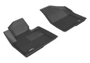 3D MAXpider 2013-2019 Hyundai Santa Fe Sport/Santa Fe/Santa Fe Xl Kagu 1st Row Floormat - Black-1