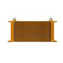 Mishimoto Universal 19 Row Oil Cooler - Gold-7