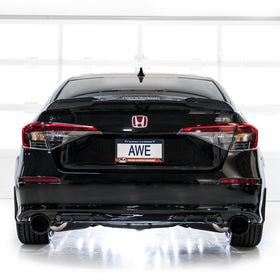 AWE Tuning 22+ Honda Civic Si/Acura Integra Touring Edition Catback Exhaust - Dual Diamond Black Tip - 0