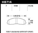 Hawk 15-17 Ford F-250/350 LTS Street Front Brake Pads-1