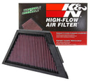 K&N Kawasaki ZX1rR Ninja/ZZR1400/1400GTR/ZX14R 11.25in O/S L x 4.75in O/S W Replacement Air Filter-1
