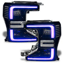 Oracle 20-22 Ford F-250/350 Super Duty Dynamic ColorSHIFT Headlight DRL Upgrade Kit w/Switchback-1