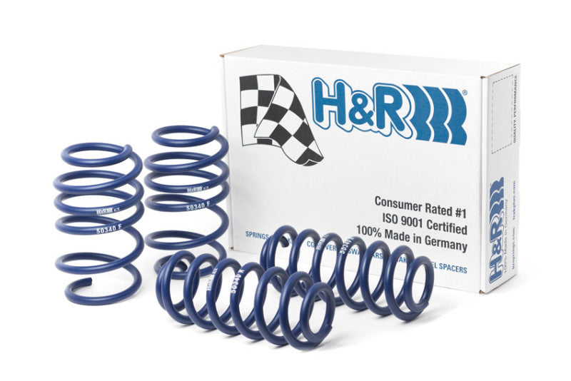 H&R 15-19 Audi A3 Sedan Quattro (AWD) 8VS Sport Spring - 0