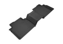3D MAXpider 2018-2020 Toyota Camry Kagu 2nd Row Floormats - Black-1