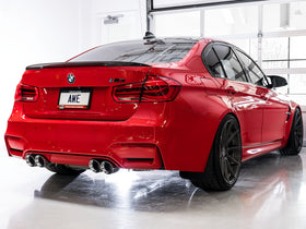 AWE Tuning BMW F8X M3/M4 SwitchPath Cat-Back Exhaust - Diamond Black Tips - 0