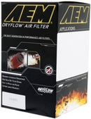 AEM DryFlow Air Filter - Round 2.75in ID x 6.25in OD x 8.25in H fits 2007-2014 Ford/Volvo-3