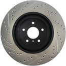 StopTech Infiniti G37 / Nissan 370Z SportStop Slotted & Drilled Front Left Rotor-5