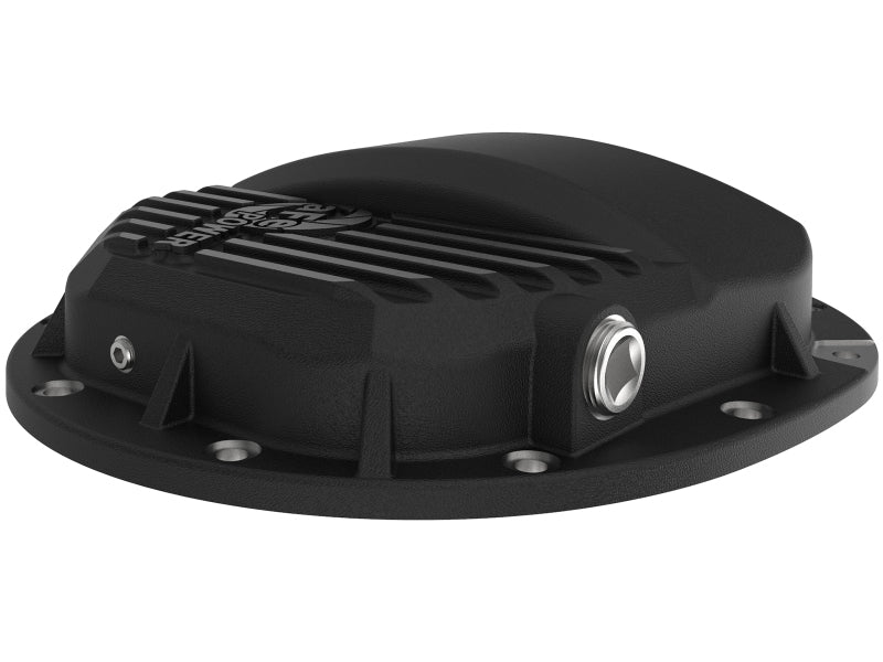 aFe Power Pro Series AAM 9.5/9.76 Rear Diff Cover Black w/Mach Fins 14-19 GM Silverado/Sierra 1500 - 0