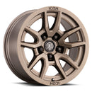 ICON Vector 5 17x8.5 5x150 25mm Offset 5.75in BS 110.1mm Bore Bronze Wheel-1