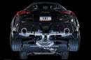 AWE Tuning 2020 Toyota Supra A90 Track Edition Exhaust - 5in Chrome Silver Tips-2