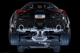 AWE Tuning 2020 Toyota Supra A90 Track Edition Exhaust - 5in Chrome Silver Tips - 0
