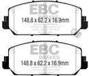 EBC 16+ Acura ILX 2.4 Yellowstuff Front Brake Pads-1