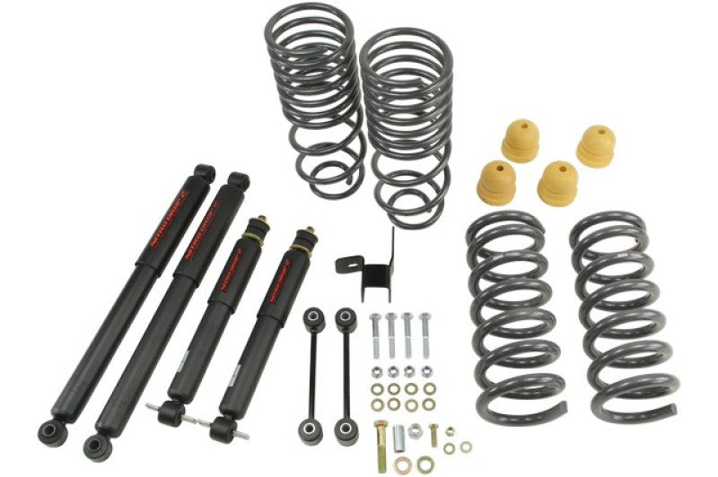 Belltech 09-13 Dodge Ram 1500 Std Cab Lowering Kit w/ND II Shocks - 2in F/4in R Drop - 0