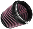 K&N Universal Air Filter 4in Flange / 5-3/8 in Base / 4-1/2in Top / 5in Height-1