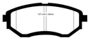 EBC 16-21 Subaru WRX 2.0T Yellowstuff Front Brake Pads-1