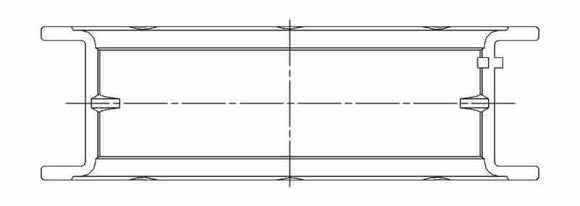 ACL Chevy V8 4.8/5.3/5.7/6.0L Race Series .01mm Oversized Main Bearing Set