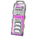 McGard Hex Lug Nut (Cone Seat) M12X1.5 / 13/16 Hex / 1.5in. Length (4-Pack) - Chrome-5