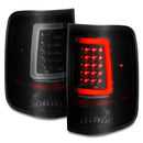 ANZO 2004-2006 Ford F-150 LED Tail Lights w/ Light Bar Black Housing Smoke Lens-3