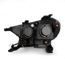 AlphaRex 19-21 Ford Ranger NOVA LED Proj Headlight Plnk Style Alpha Blk w/Activ Light/Seq Signal/DRL-2
