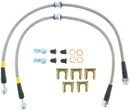 StopTech Evo 8 & 9 Stainless Steel Front Brake lines-4