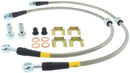 StopTech 95-99 Mitsubishi Eclipse Stainless Steel Front Brake Lines-1