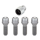 McGard Wheel Lock Bolt Set - 4pk. (Cone Seat) M14X1.5 / 19mm Hex / 31.0mm Shank Length - Chrome-1