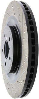 StopTech Infiniti G37 / Nissan 370Z SportStop Slotted & Drilled Front Left Rotor-6