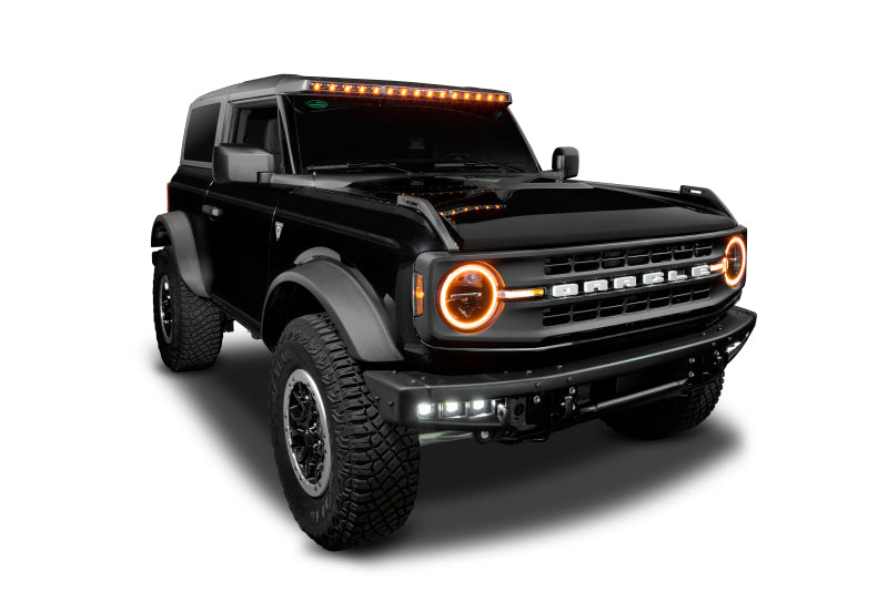 Oracle 2021+ Ford Bronco Integrated Windshield Roof LED Light Bar System