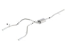 Borla 14 Silv/Sierra 1500 C/B Touring Exhaust /2.75in in Muffler 2.25inout 4inTIp SS Rear Exit-1