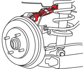 SPC Performance 02-06 Honda CR-V/03-10 Element Rear EZ Arm XR Adjustable Control Arm - 0
