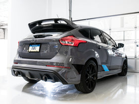 AWE Tuning Ford Focus RS SwitchPath Cat-Back Exhaust - Diamond Black Tips - 0