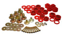Energy Suspension 68-72 Chevy Chevelle/Monte Carlo/Malibu/El Camino Red Body Mount Set-1